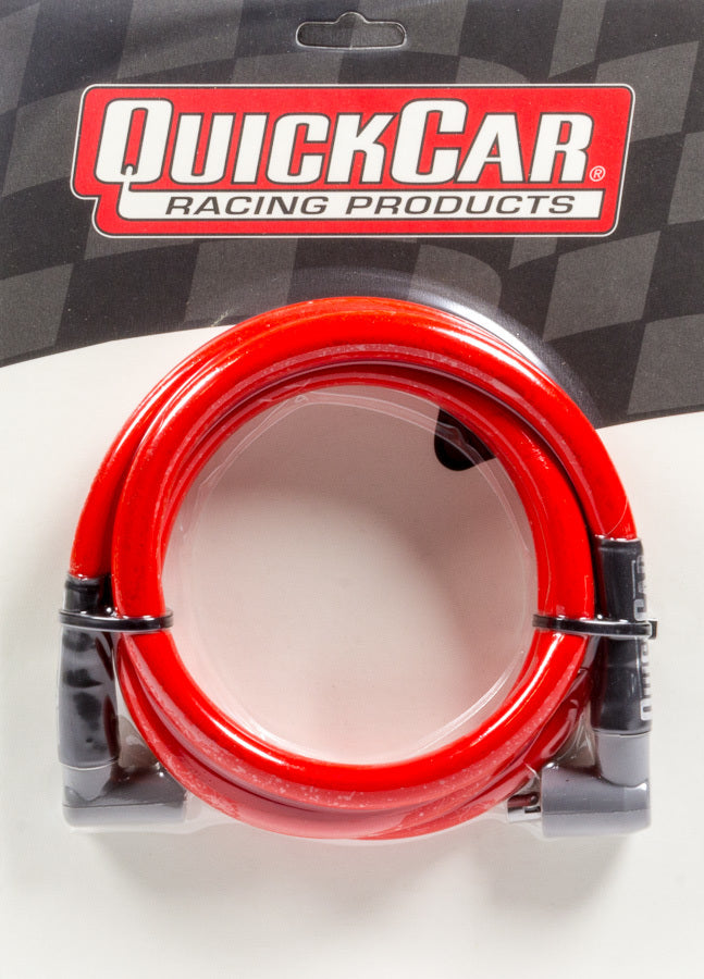 QUICKCAR RACING PRODUCTS 40-605 - Coil Wire - Red 60in HEI/Socket image