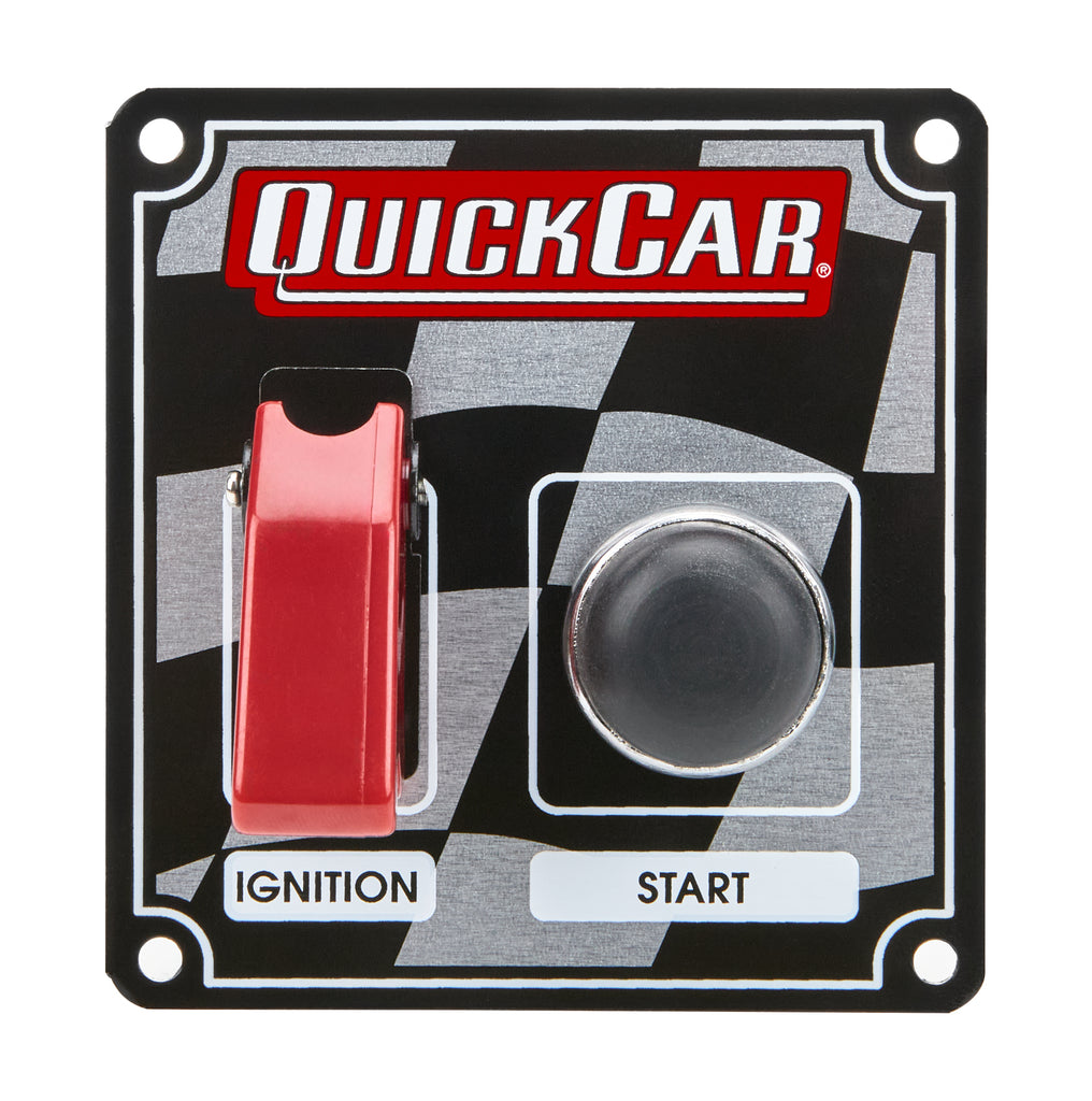 QUICKCAR RACING PRODUCTS 50-103 - Ignition Panel w/Flip Switch image