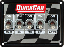 Load image into Gallery viewer, QUICKCAR RACING PRODUCTS 50-1711 - Ignition Panel Dual Box  image