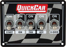 Load image into Gallery viewer, QUICKCAR RACING PRODUCTS 50-1713 - Ign panel Dirt Dual with 3 Wheel Brake image