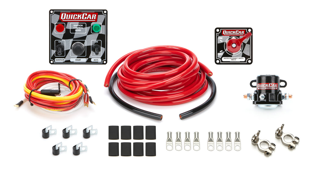 QUICKCAR RACING PRODUCTS 50-231 - Wiring Kit 4 Gauge  image