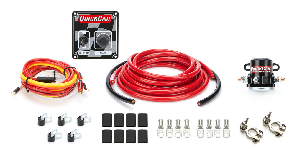 QUICKCAR RACING PRODUCTS 50-236 - Wiring Kit 4 Gauge w/o Disconnect w/50-102 Ign image