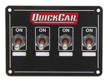 Load image into Gallery viewer, QUICKCAR RACING PRODUCTS 50-719 - Accessory Panel 4 Switch Weatherproof image