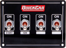 Load image into Gallery viewer, QUICKCAR RACING PRODUCTS 50-7431 - Ignition Panel Extreme 4 Switch Single Ignition image