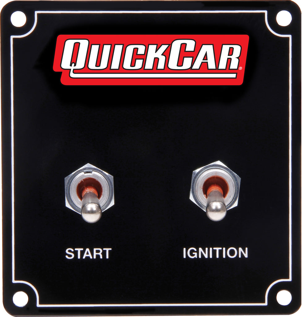 QUICKCAR RACING PRODUCTS 50-750 - Ignition Panel 2 Switch With Pigtail image