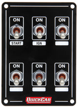 Load image into Gallery viewer, QUICKCAR RACING PRODUCTS 50-7631 - Ignition Panel Extreme 6 Switch Single Ignition image