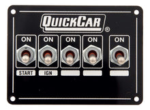 Load image into Gallery viewer, QUICKCAR RACING PRODUCTS 50-7711 - Ignition Panel - Dual Ing. w/X-Over &amp; Acc. image