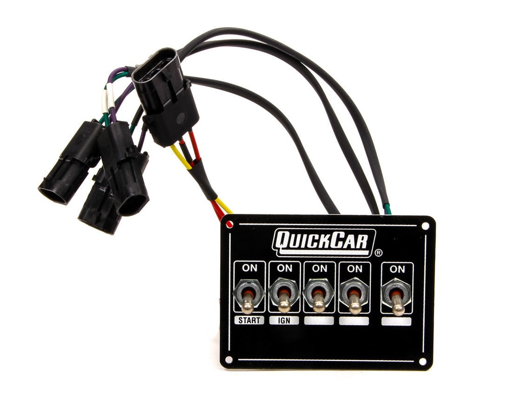 QUICKCAR RACING PRODUCTS 50-7714 - ICP Single Box Black Dual Trigger image