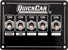 Load image into Gallery viewer, QUICKCAR RACING PRODUCTS 50-7731 - Ignition Panel - Single Ing. w/Acc Switches image