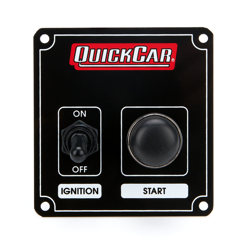 QUICKCAR RACING PRODUCTS 50-802 - Ignition Panel Black  image