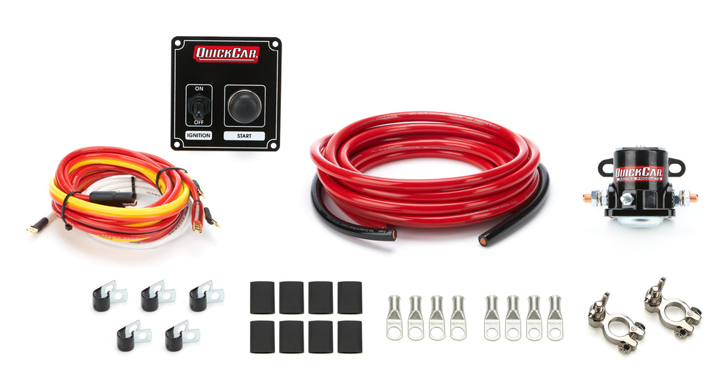 QUICKCAR RACING PRODUCTS 50-836 - Wiring Kit 4 Gauge w/o Disconnect w/50-802 Ign image