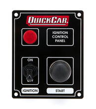 Load image into Gallery viewer, QUICKCAR RACING PRODUCTS 50-852 - Ignition Panel Black w/ Lights image