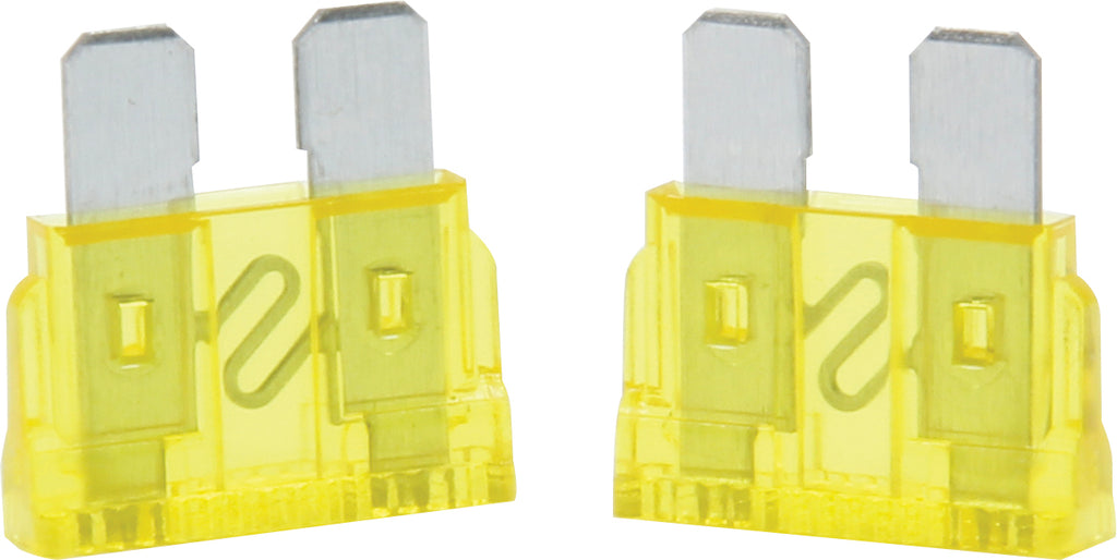 QUICKCAR RACING PRODUCTS 50-920 - 20 Amp ATC Fuse Yellow 5pk image