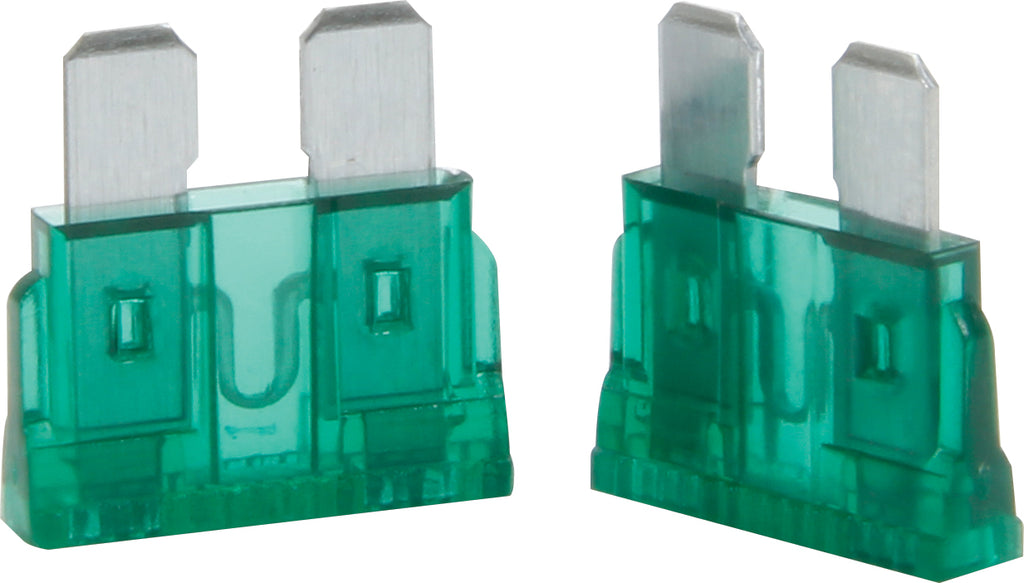 QUICKCAR RACING PRODUCTS 50-930 - 30 Amp ATC Fuse Green 5pk image