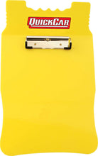 Load image into Gallery viewer, QUICKCAR RACING PRODUCTS 51-044 - Acrylic Clipboard Yellow  image