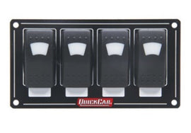 QUICKCAR RACING PRODUCTS 52-717 - Accessory Panel 4 Switch Rocker Lighted image