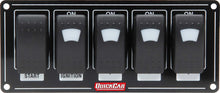 Load image into Gallery viewer, QUICKCAR RACING PRODUCTS 52-866 - Ignition Panel w/ Rocker Switches &amp; Lights image