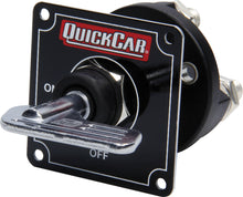 Load image into Gallery viewer, QUICKCAR RACING PRODUCTS 55-031 - Master Disconnect Black w/Removable Silver Key image