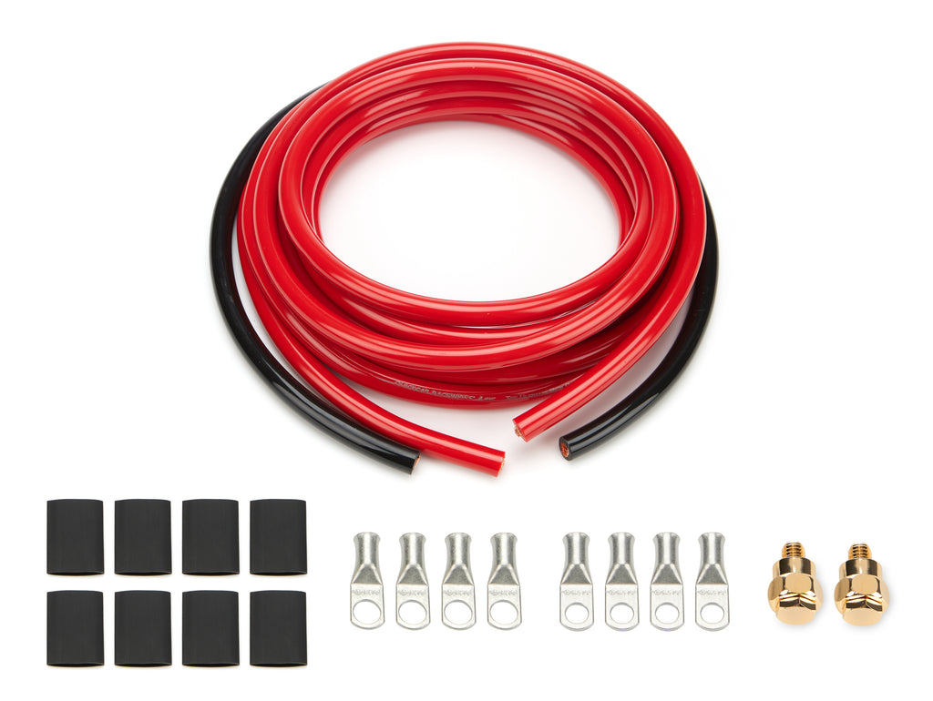 QUICKCAR RACING PRODUCTS 57-008 - Battery Cable Kit 4 Gaug e Side Mt image