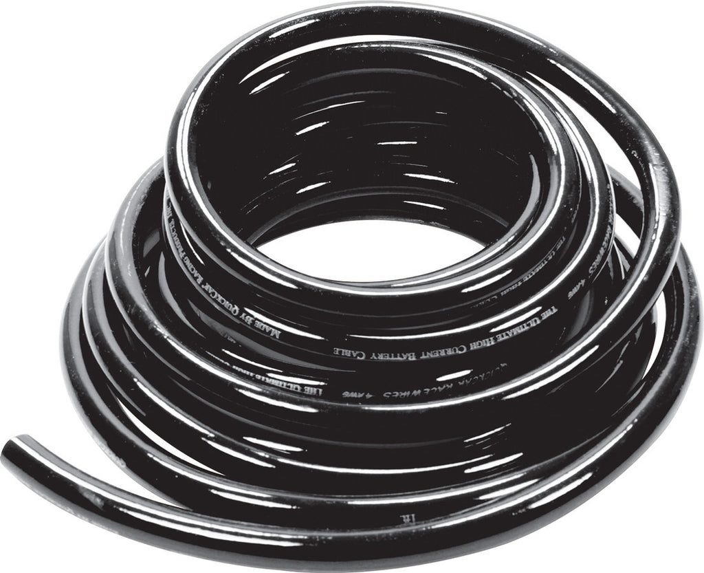 QUICKCAR RACING PRODUCTS 57-1543 - Power Cable 4 Gauge Blk 15Ft image