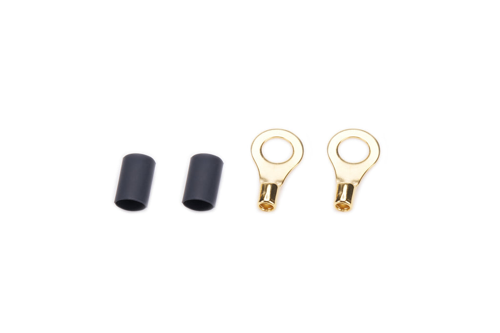 QUICKCAR RACING PRODUCTS 57-463 - Ring Terminal 5/16in 10- 12 Ga w/Heat Shrink Pair image