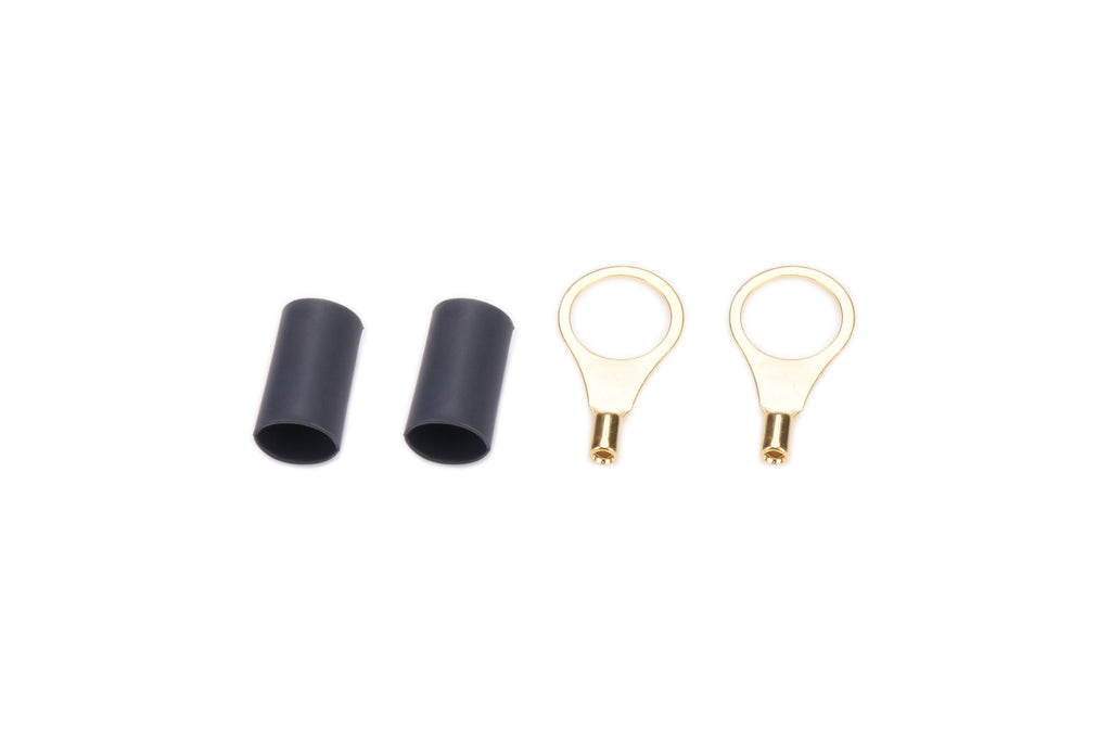 QUICKCAR RACING PRODUCTS 57-467 - Ring Terminal 3/8in 18- 22 Ga w/Heat Shrink Pair image