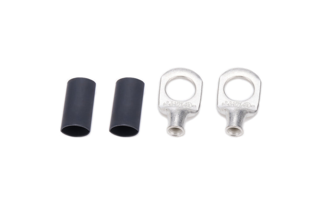 QUICKCAR RACING PRODUCTS 57-515 - Ring Terminal 1/2in 8 Ga w/Heat Shrink Pair image