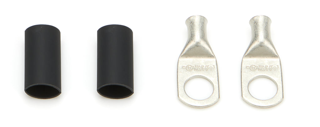 QUICKCAR RACING PRODUCTS 57-571 - Ring Terminal 5/16in 8 Ga w/Heat Shrink Pair image