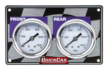 Load image into Gallery viewer, QUICKCAR RACING PRODUCTS 61-103 - Mini Brake Bias Gauge Panel Horizontal image