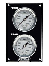 Load image into Gallery viewer, QUICKCAR RACING PRODUCTS 61-105 - Mini Brake Bias Gauge Panel Vertical Black image