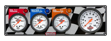 Load image into Gallery viewer, QUICKCAR RACING PRODUCTS 61-60413 - Gauge Panel OP/WT/OT w/ Tach image