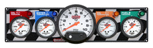 Load image into Gallery viewer, QUICKCAR RACING PRODUCTS 61-6051 - 4 Gauge Panel W/ 5in Tach image