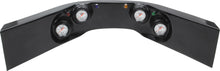 Load image into Gallery viewer, QUICKCAR RACING PRODUCTS 61-6724 - 4-Gauge Molded Dash OP/ WT/OT/FP Black image