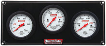 Load image into Gallery viewer, QUICKCAR RACING PRODUCTS 61-7011 - 3 Gauge Extreme Panel OP/WT/OT image
