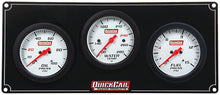 Load image into Gallery viewer, QUICKCAR RACING PRODUCTS 61-7012 - 3 Gauge Extreme Panel OP/WT/FP image