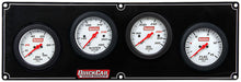 Load image into Gallery viewer, QUICKCAR RACING PRODUCTS 61-7021 - 4 Gauge Extreme Panel OP/WT/OT/FP image
