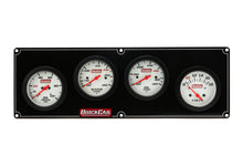 Load image into Gallery viewer, QUICKCAR RACING PRODUCTS 61-7027 - 4 Gauge Extreme Panel OP/WT/OT/Volt image