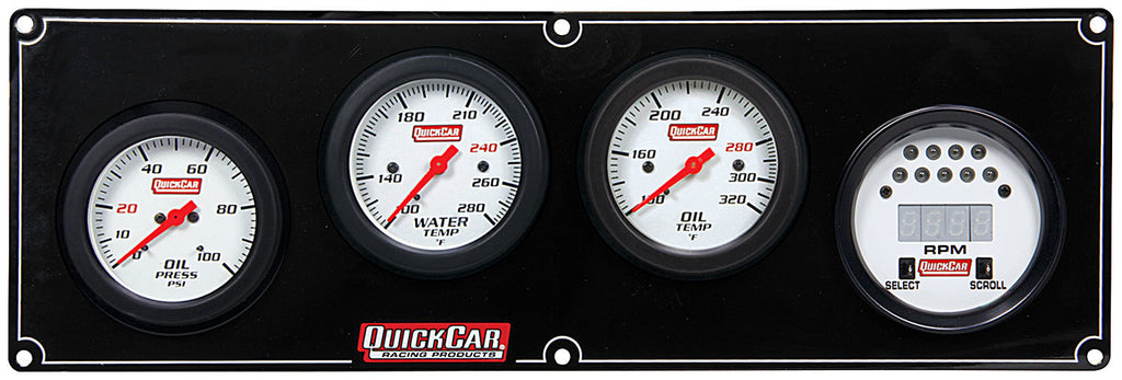 QUICKCAR RACING PRODUCTS 61-7041 - Extreme 3-1 w/Tach OP/WT/OT image