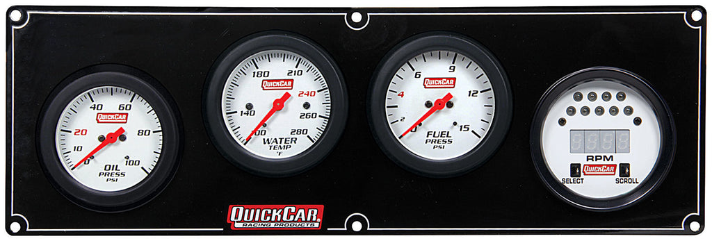 QUICKCAR RACING PRODUCTS 61-7042 - Extreme 3-1 w/Tach OP/WT/FP image