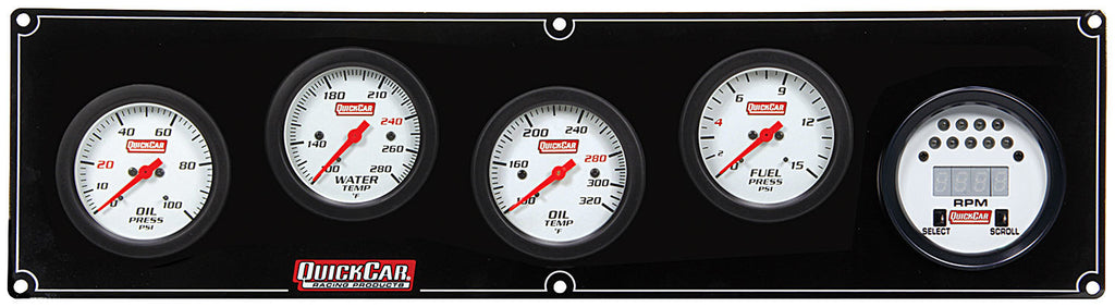 QUICKCAR RACING PRODUCTS 61-7051 - Extreme 4-1 w/Tach OP/WT/OT/FP image