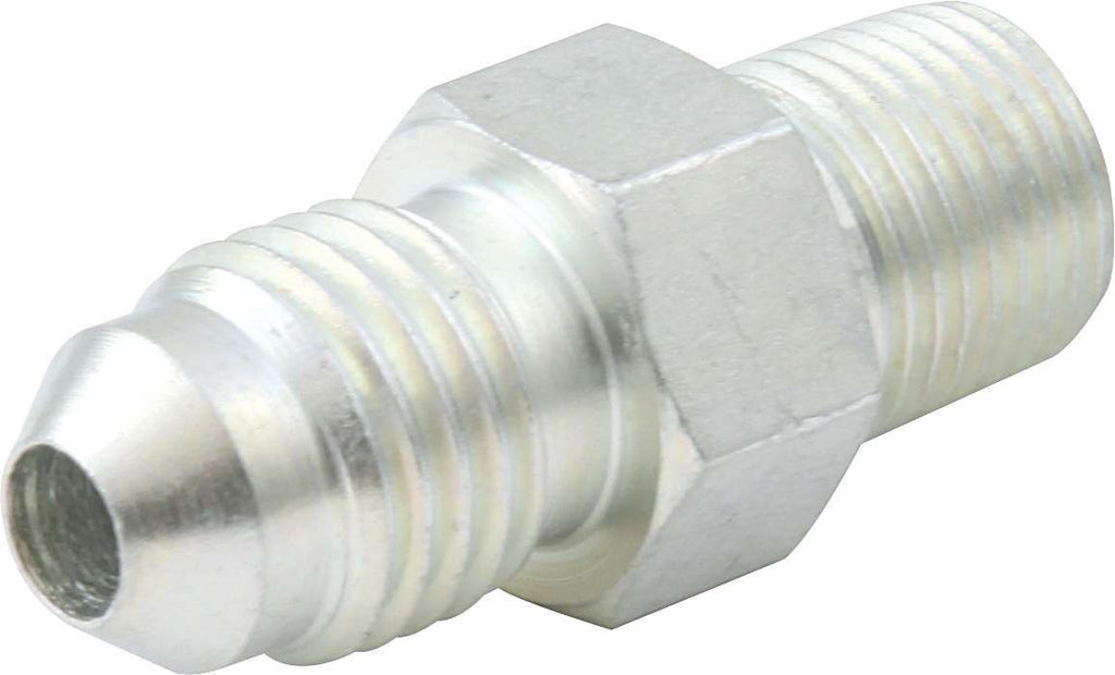 QUICKCAR RACING PRODUCTS 61-725 - Gauge Adapter 1/8in NPT Male to -4an Male image