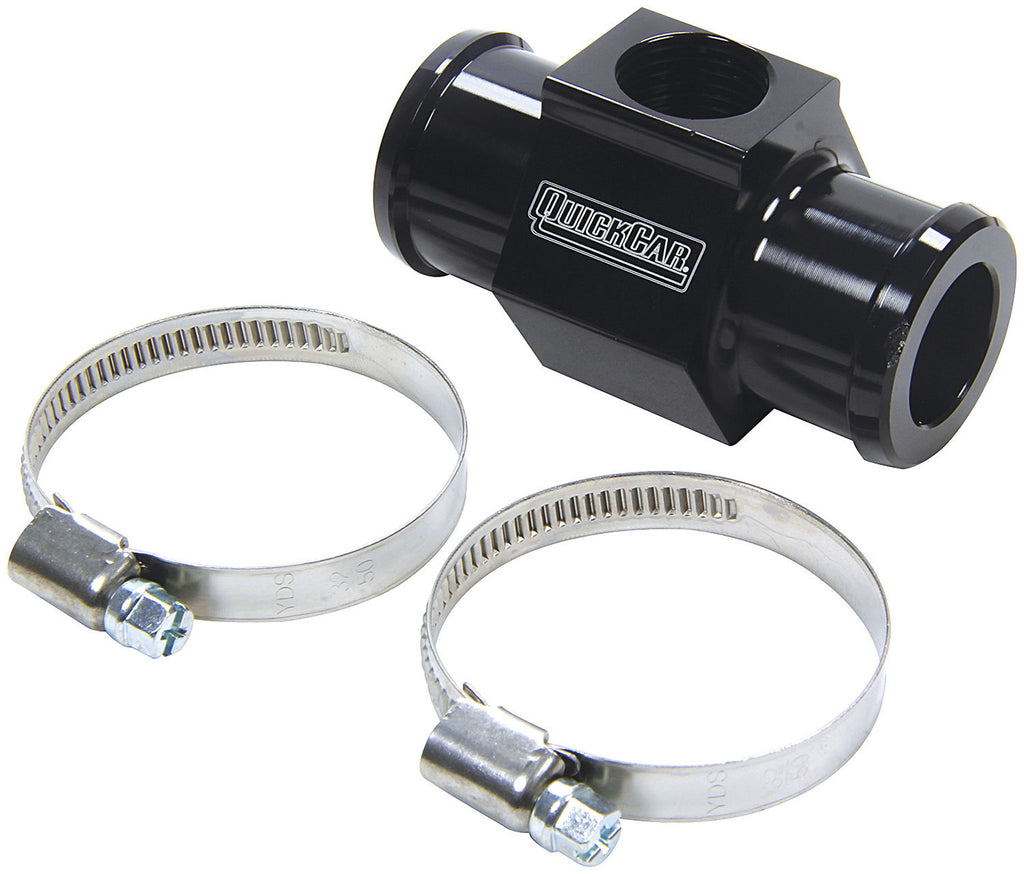 QUICKCAR RACING PRODUCTS 61-757 - Temp Adapter 1-1/4in Hose w/ 1/2in NPT Port image