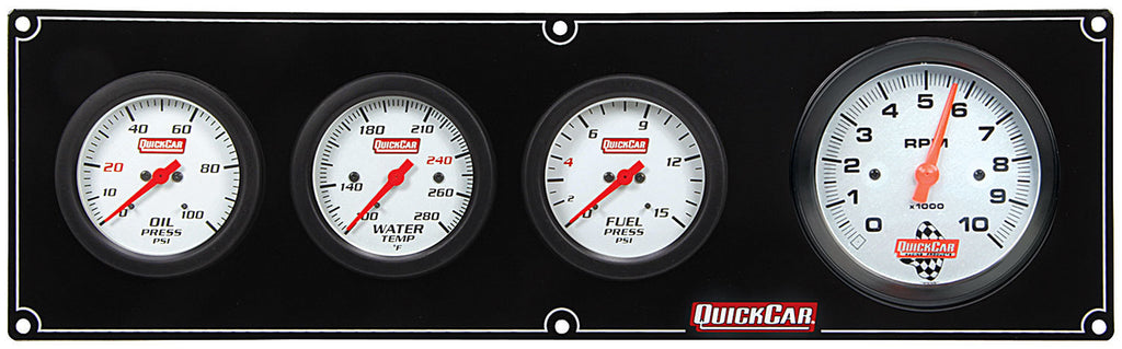 QUICKCAR RACING PRODUCTS 61-77423 - Extreme 3-1 OP/WT/FP w/ 3in Tach image