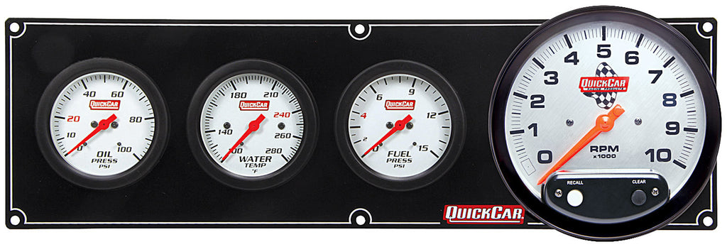 QUICKCAR RACING PRODUCTS 61-7742 - Extreme 3-1 OP/WT/FP w/ 5in Tach image