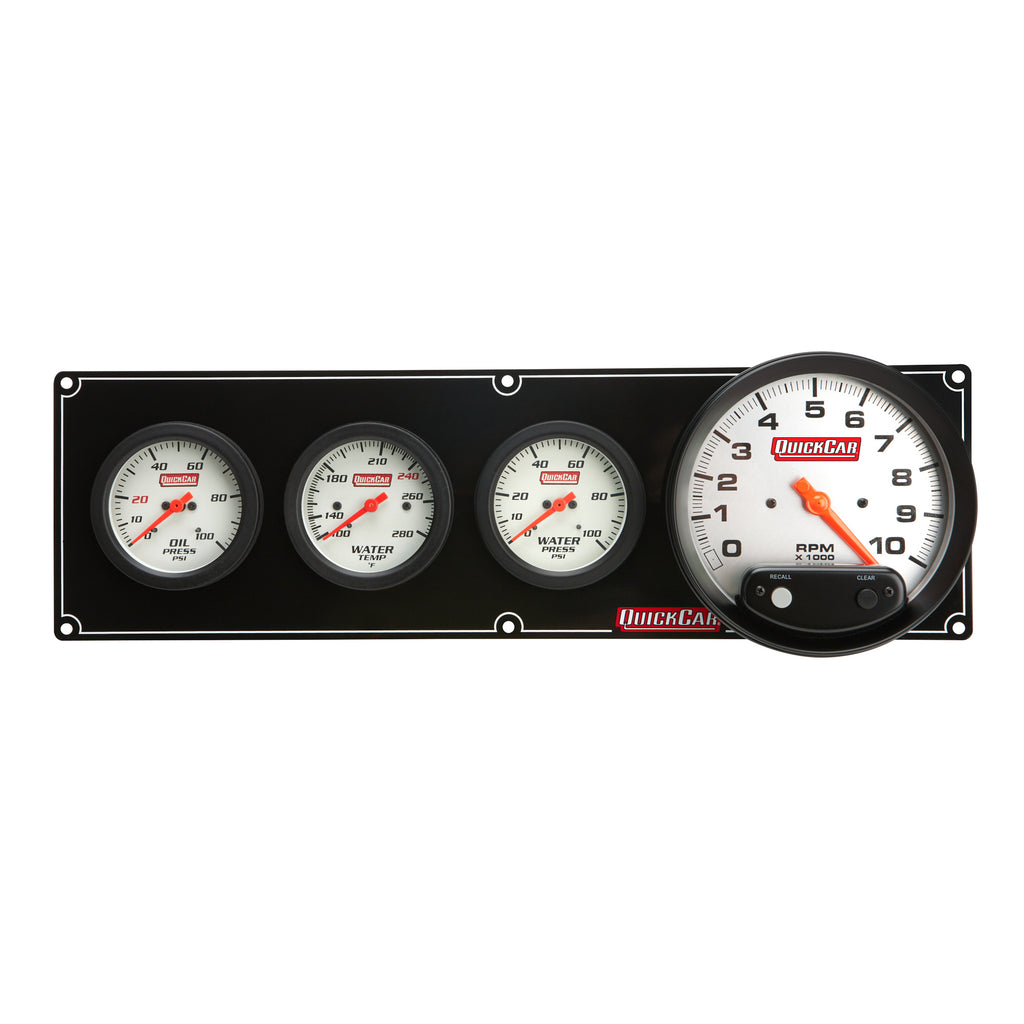 QUICKCAR RACING PRODUCTS 61-7746 - Extreme 3-1 OP/WT/WP w/ 5in Tach image