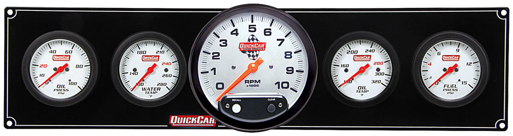 QUICKCAR RACING PRODUCTS 61-7751 - Extreme 4-1 OP/WT/OT/FP w/ 5in Tach image