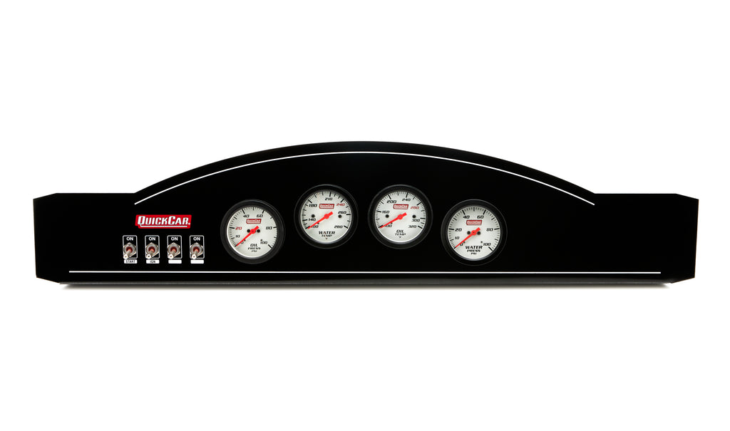 QUICKCAR RACING PRODUCTS 61-823-034 - Dash Panel Ext OP/WT/ OT/WP Sng Ign Dual Pckup image