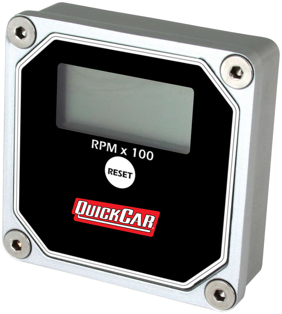QUICKCAR RACING PRODUCTS 611-100 - LCD Recall Tach Black  image