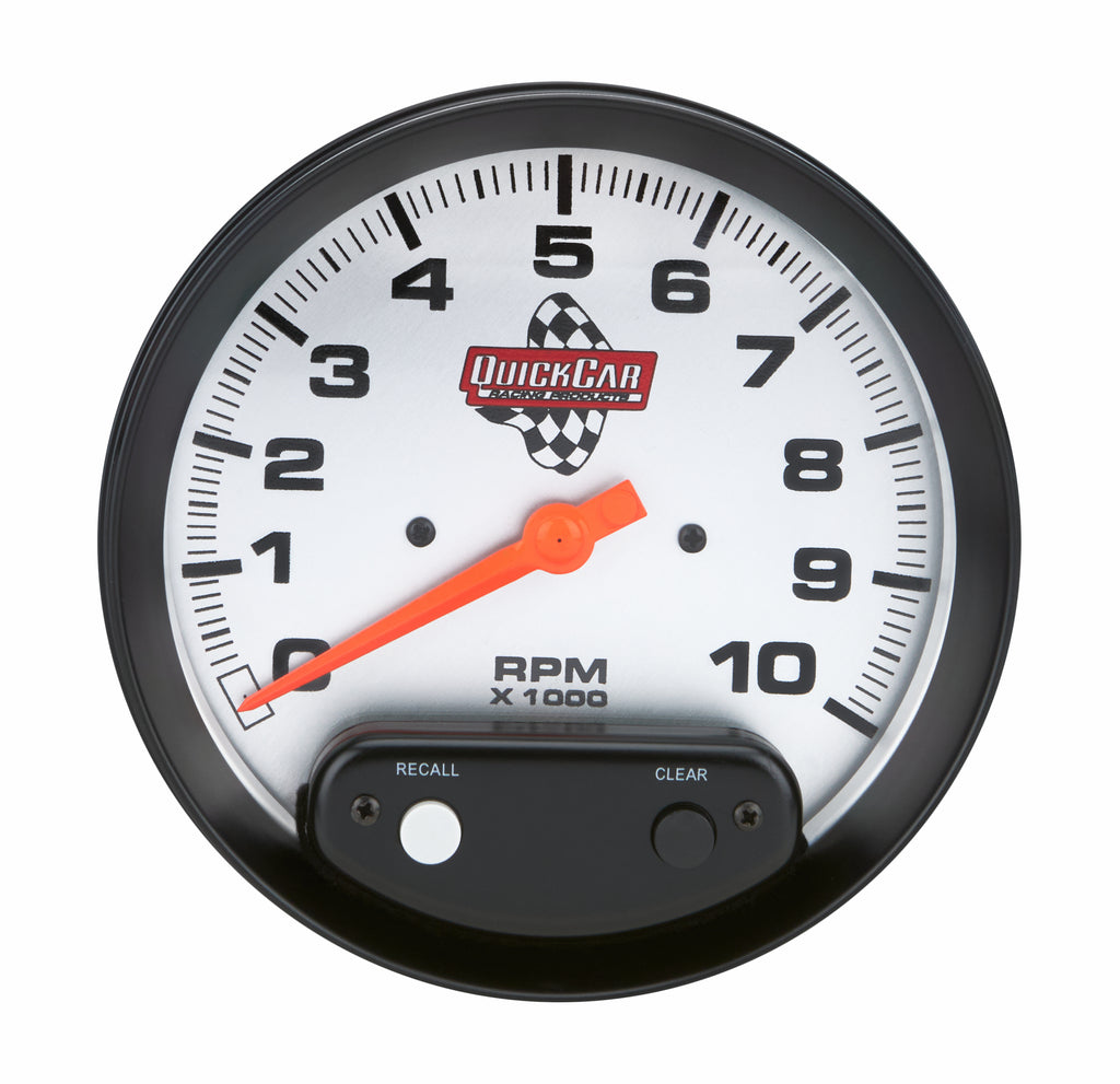 QUICKCAR RACING PRODUCTS 611-6001 - 5in Tach w/Memory 10k  image