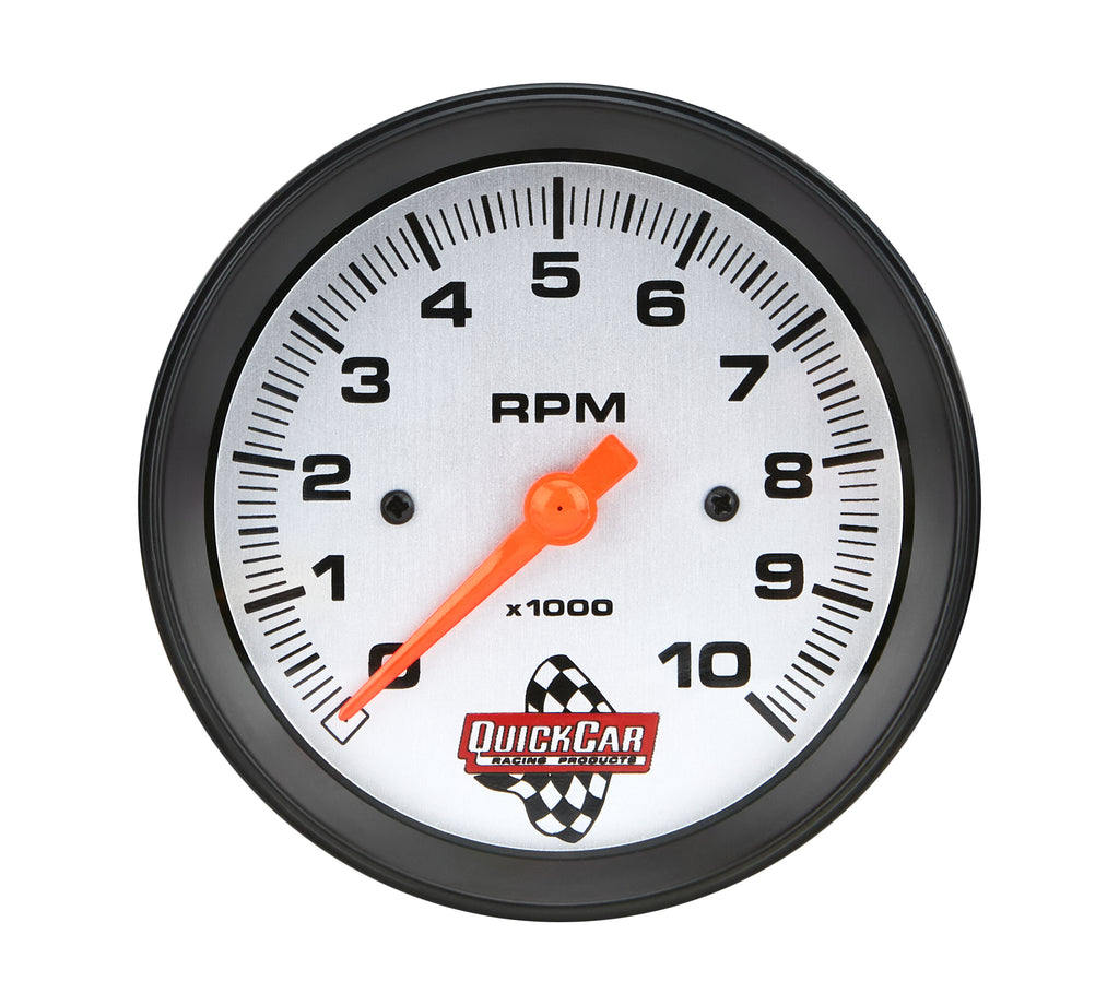 QUICKCAR RACING PRODUCTS 611-6002 - 3-3/8in Tach w/Remote Recall image